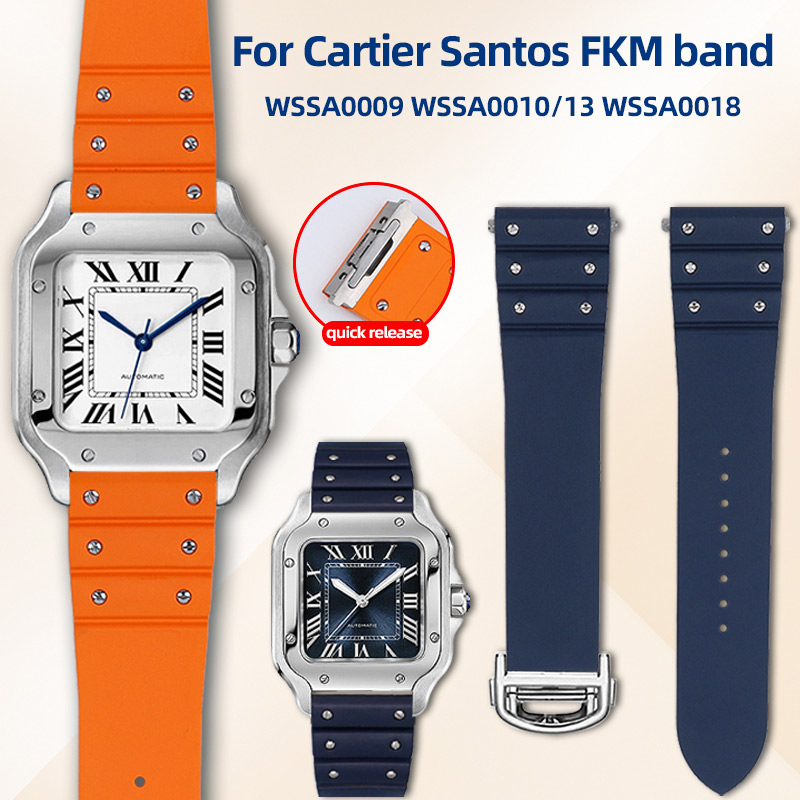 Cartier Watch Santos - 19 مم 21 مم لساعة كارتييه