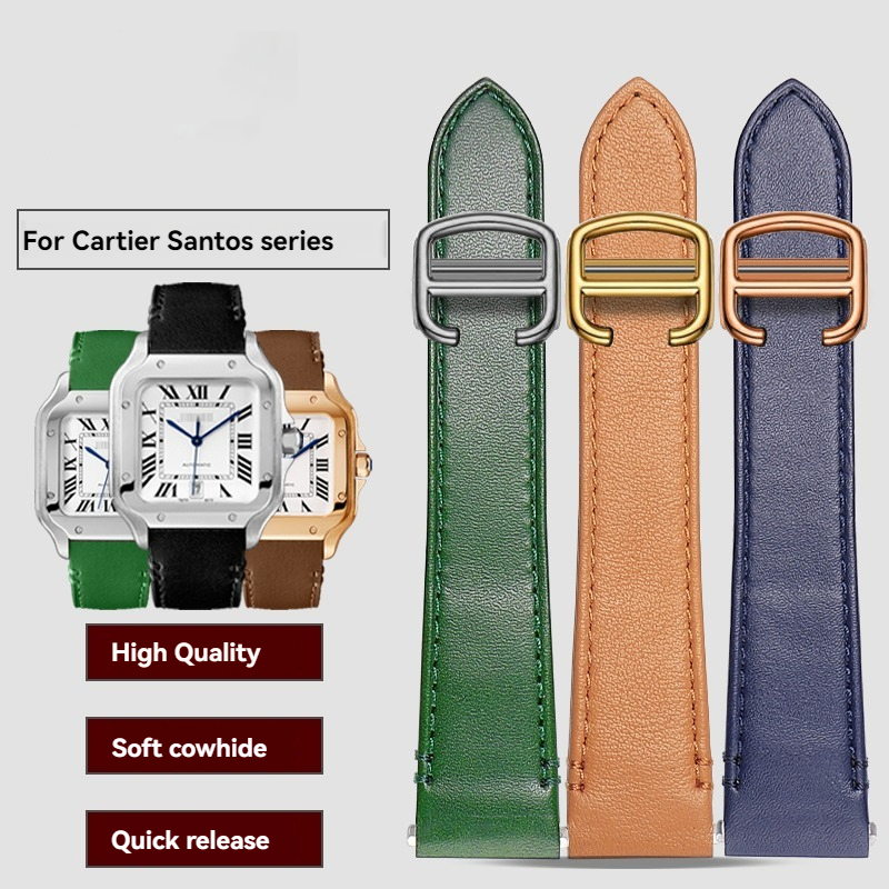 Cartier Watch Santos - 19 مللي متر 21 مللي متر