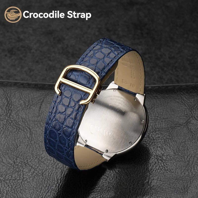 جلد التمساح حزام ساعة اليد ل ك - مراجعة Cartier Watch Ballon Bleu وسعره