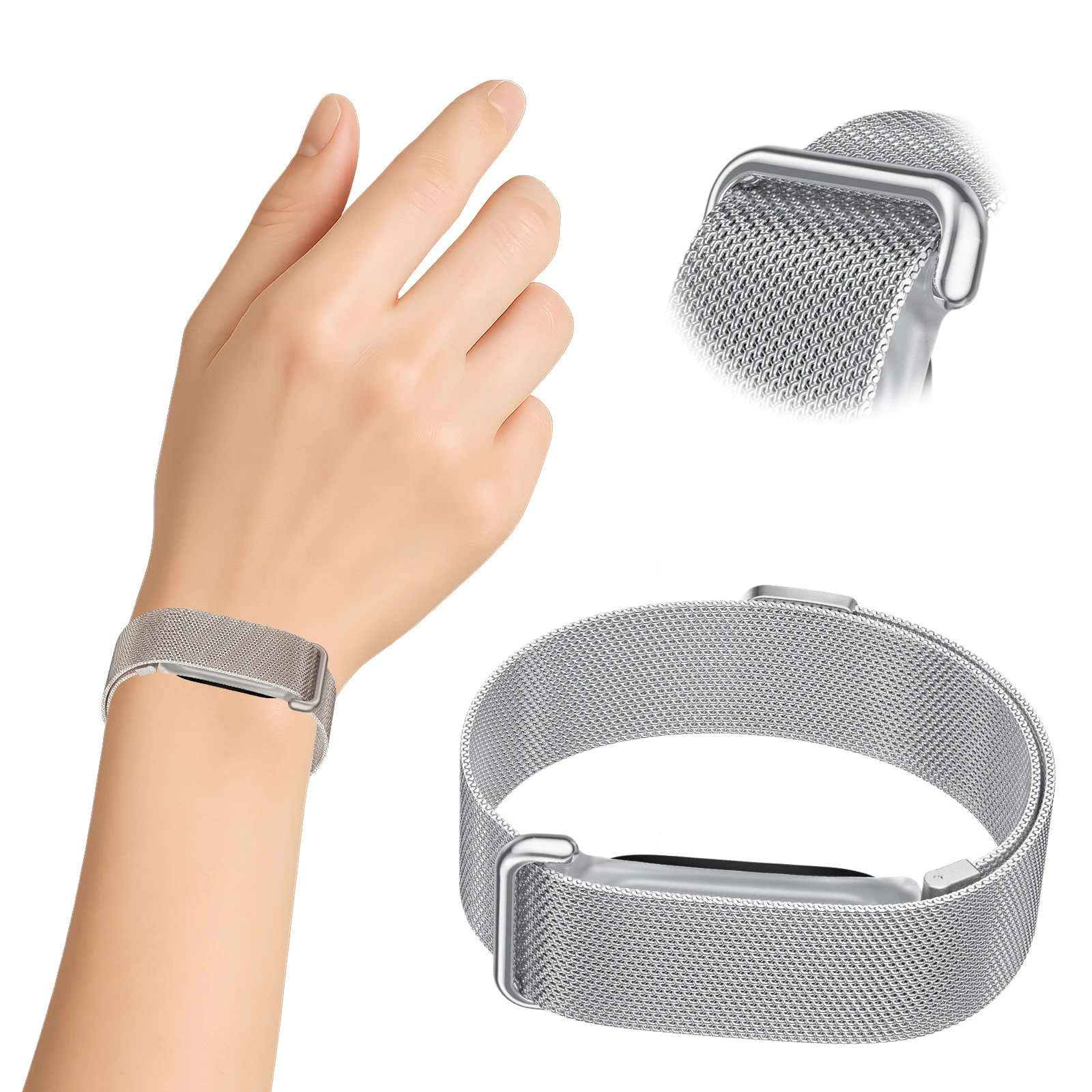 غطاء TPU + حزام ميلانيز لساعة  - مراجعة Milanese Loop Magnetic وسعره