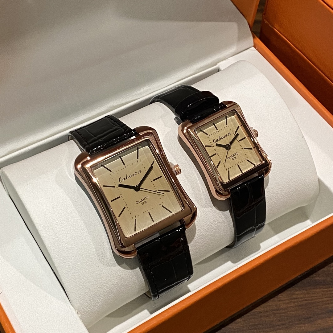 زوجين ووتش حركة الكوارتز رجال  - مراجعة Leather Watch Band Men وسعره