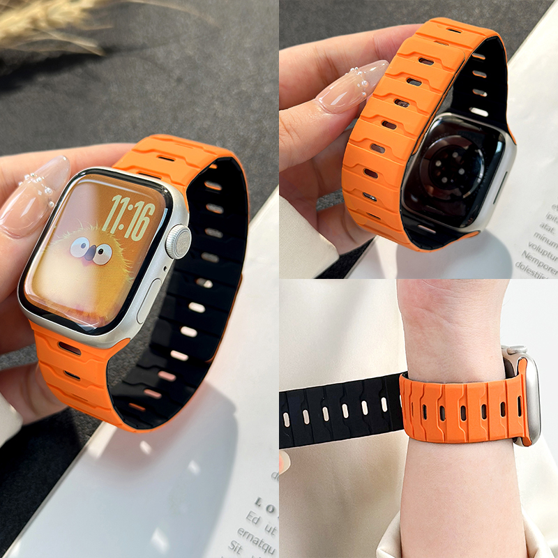 حزام مغناطيسي لساعة أبل واتش أ - مراجعة Milanese Loop Magnetic وسعره