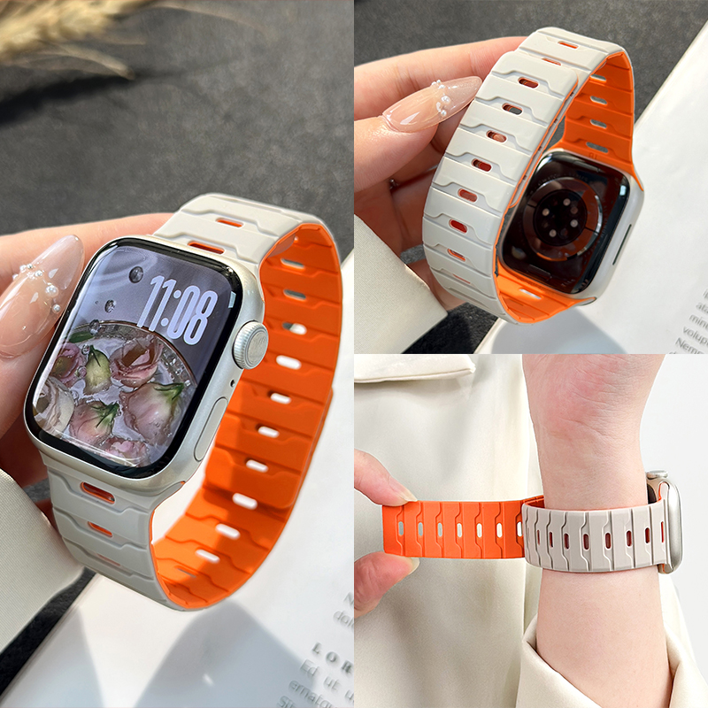 حزام مغناطيسي لساعة أبل واتش أ - مراجعة Milanese Loop Magnetic وسعره