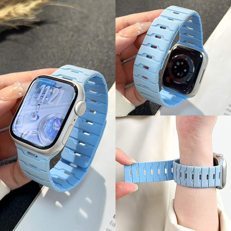 حزام مغناطيسي لساعة أبل واتش أ - مراجعة Milanese Loop Magnetic وسعره