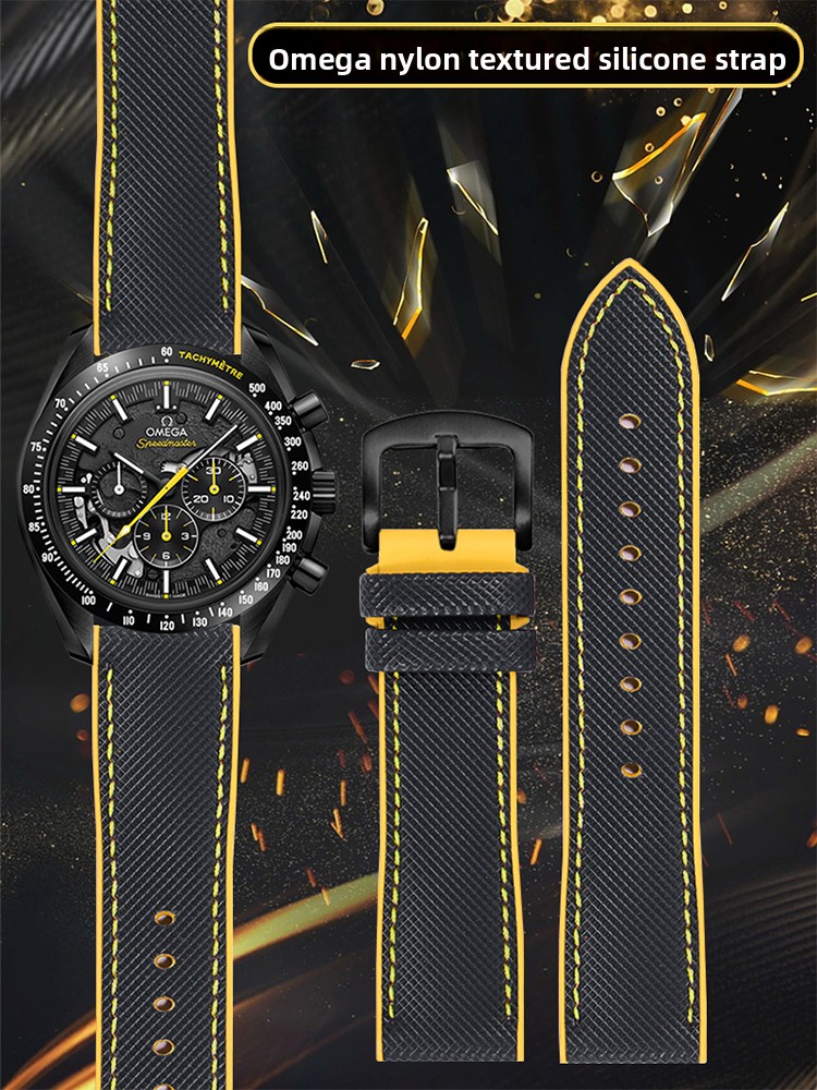 حزام ساعة من النايلون مناسب لس - مراجعة Omega Watch Speedmaster وسعره