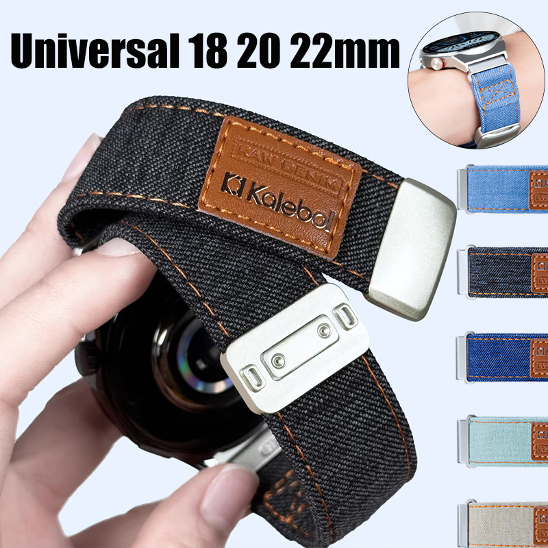 حزام قماشي من الدنيم بعرض 18/2 - مراجعة Canvas Strap Watch وسعره